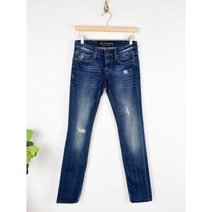 Cult of Individuality Women’s Low Rise Distressed Jeans Sz 25
